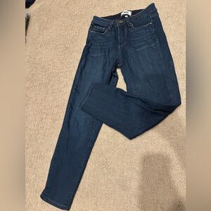 PAIGE Dark Blue Denim Jeans